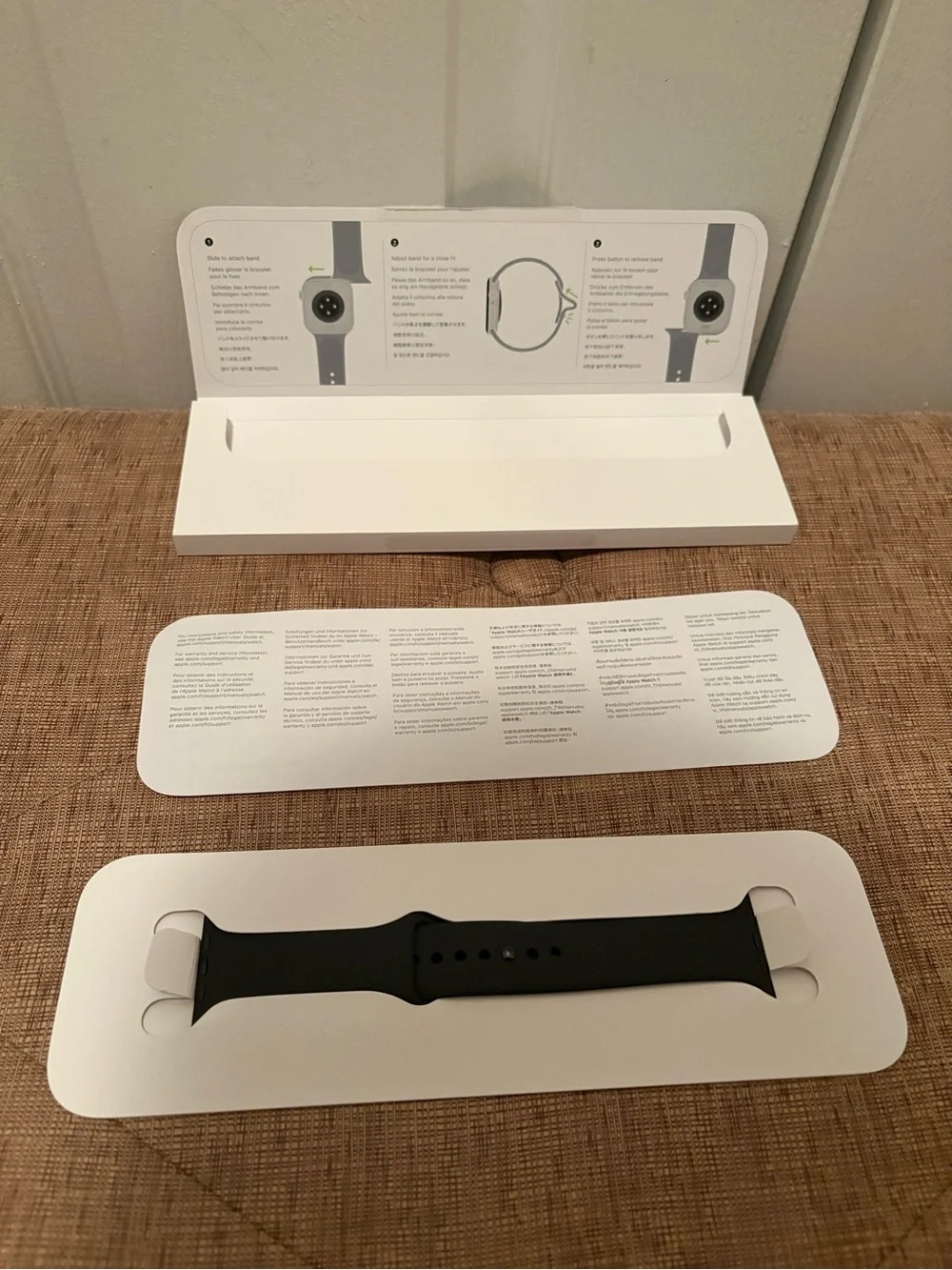 Apple Watch 2 Side Bands Only series 11 46MM with Manual size M/L
